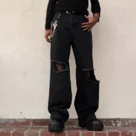 Balenci baggy bootcut jeans men - Picture 7 of 10